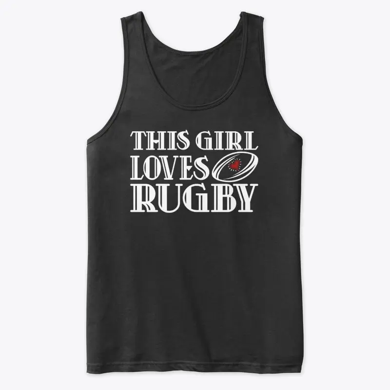 This girl loves Rugby